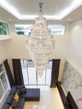 Suspension en Cristal Élégante avec Variété de Tailles et de Luminosités-LUMICONCEPT