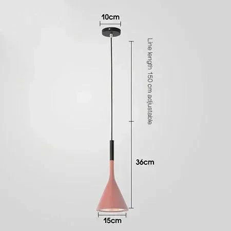 Suspension en Fer Forgé à Ambiance Colorée et Flexible-LUMICONCEPT