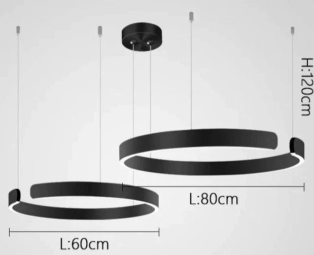 Suspension en Métal Cuivré avec Éclairage Ajustable pour un Style Moderne et Minimaliste-LUMICONCEPT