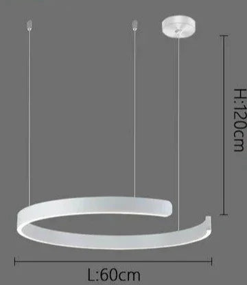 Suspension en Métal Cuivré avec Éclairage Ajustable pour un Style Moderne et Minimaliste-LUMICONCEPT