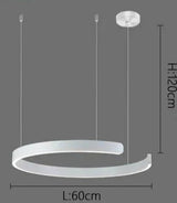 Suspension en Métal Cuivré avec Éclairage Ajustable pour un Style Moderne et Minimaliste-LUMICONCEPT