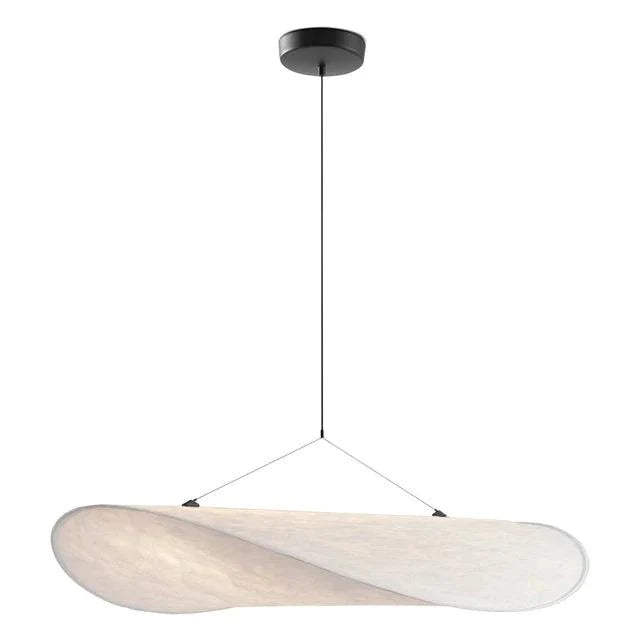 Suspension en Soie LED Design Wabi Sabi Moderne-LUMICONCEPT