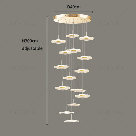 Suspensions LED Chinoises Modernes pour Éclairage Décoratif intérieur-LUMICONCEPT