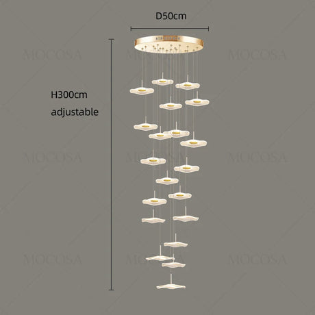 Suspensions LED Chinoises Modernes pour Éclairage Décoratif intérieur-LUMICONCEPT