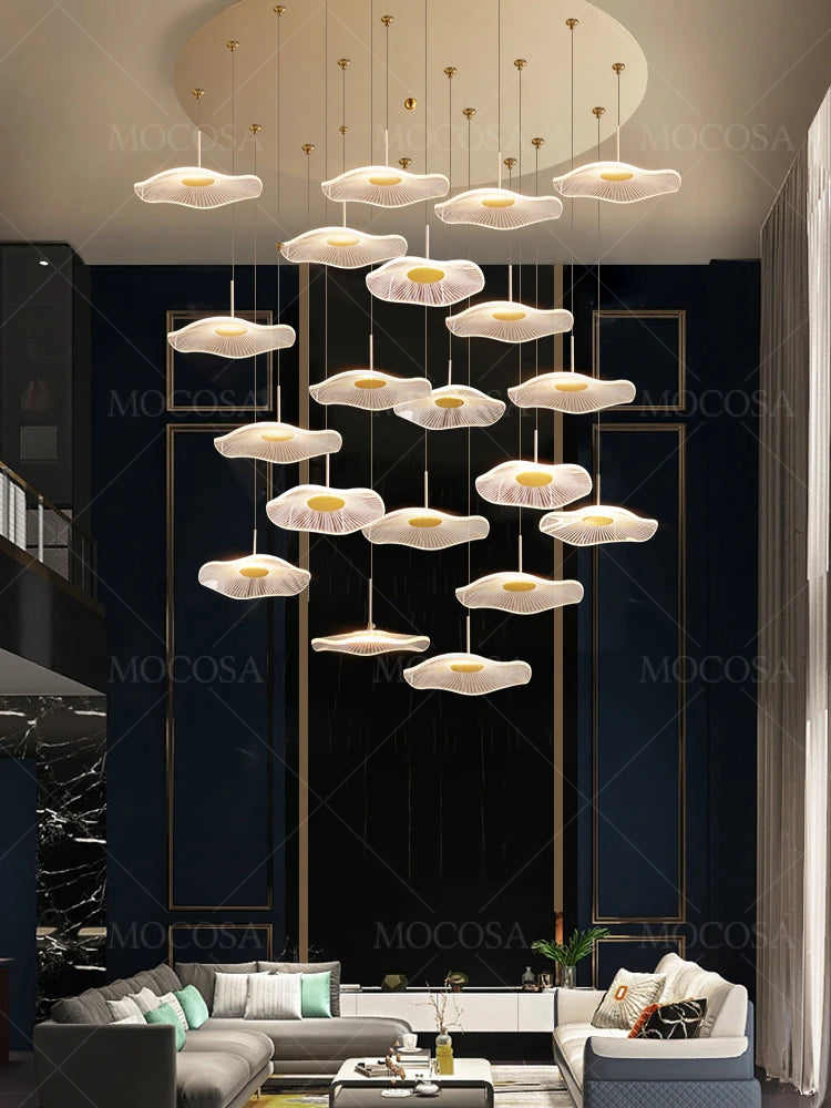 Suspensions LED Chinoises Modernes pour Éclairage Décoratif intérieur-LUMICONCEPT