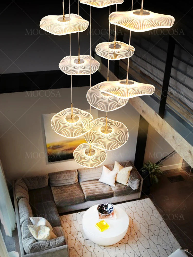 Suspensions LED Chinoises Modernes pour Éclairage Décoratif intérieur-LUMICONCEPT