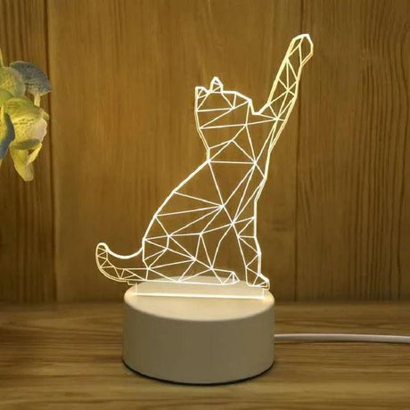 Veilleuse LED 3D en forme de cœur pour enfants-LUMICONCEPT